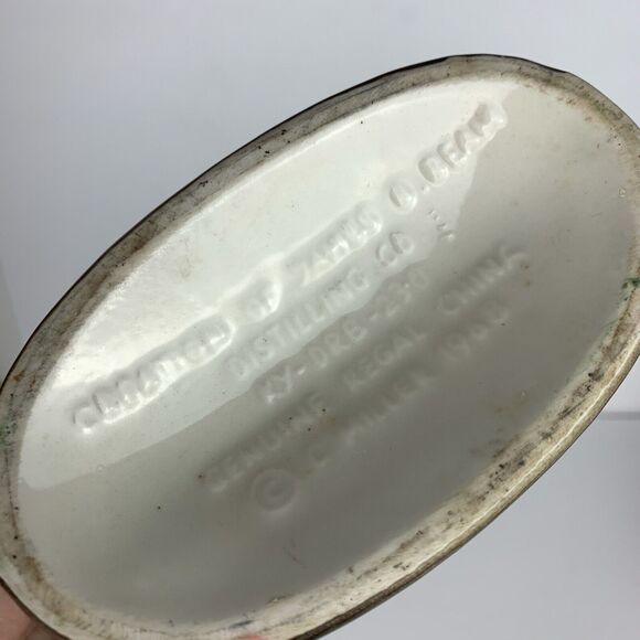 Jim Beam Bourbon 10" Whiskey Bottle San Diego 200th Anniversary 1968 Vintage - Picture 11 of 13